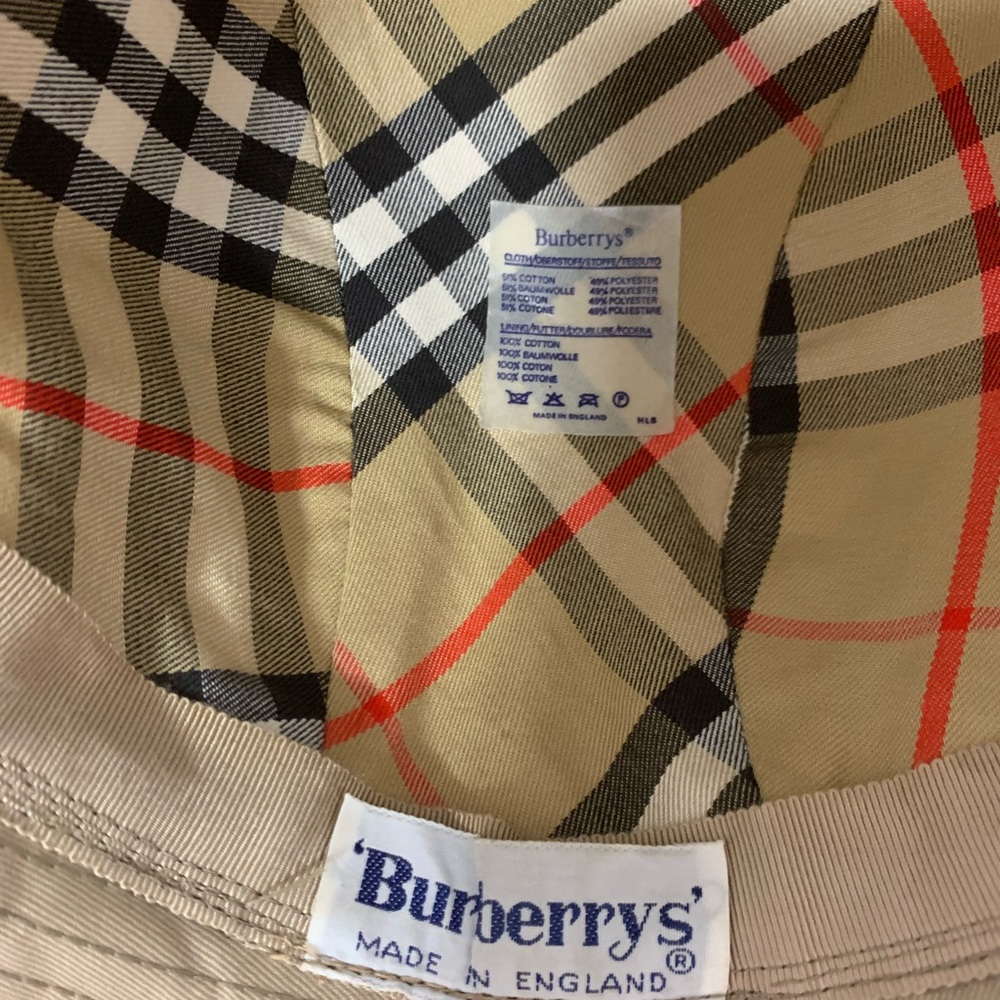 Burberry Vintage Bucket Hat - Picture 5 of 7